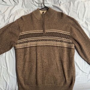 Oscar de la Renta Zippered Sweater